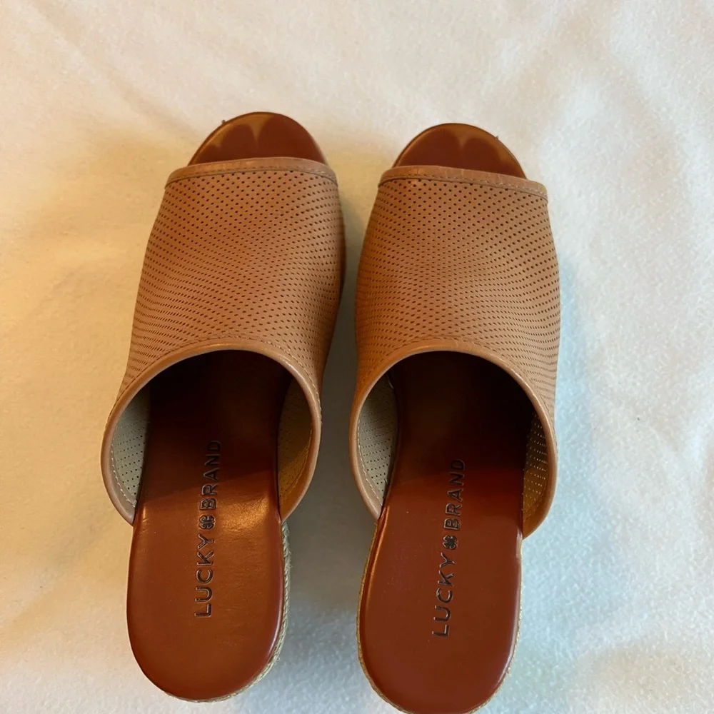 Lucky Brand Mackyla clay/ligth Montana wedges - Picture 5 of 10